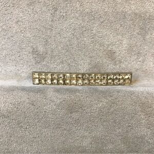 Silver Rhinestone Brooch